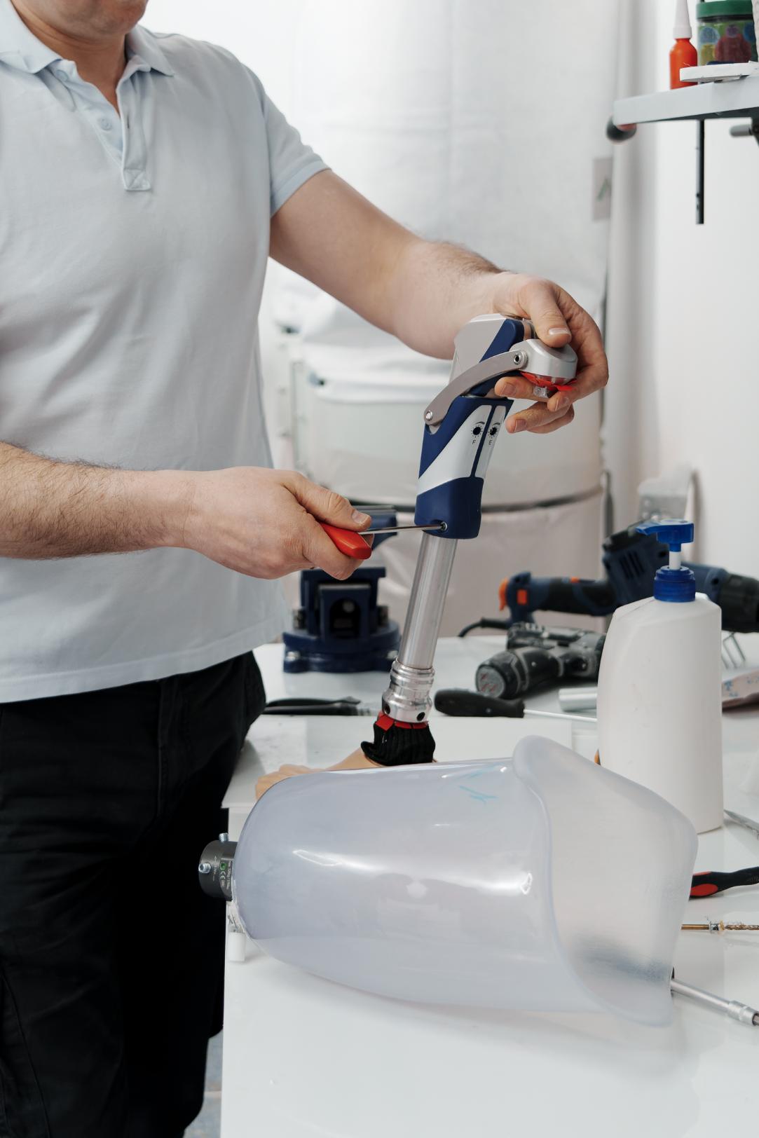Precision plumbing work