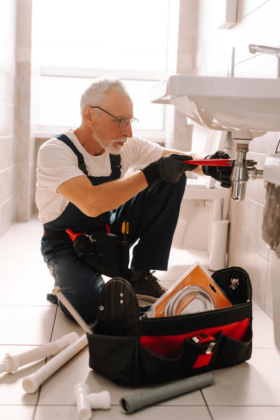 Expert technician at work
